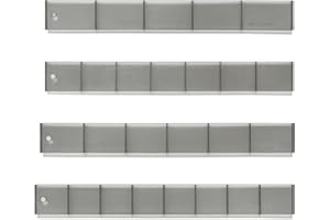 HAIKING Cake Roll Thickness Scale Ruler, 4 PCS Uniform Pastry Cutting Tool for Home Kitchen Accessories (4 Sizes)