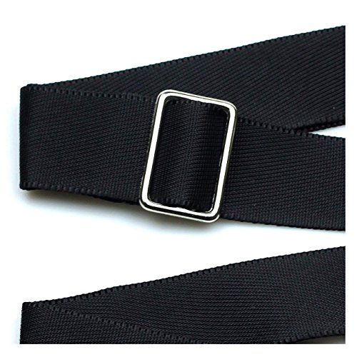 Hibate Replacement Shoulder Strap Adjustable Luggage Bag - Black, Non-Slip Pad - Thumbnail 4
