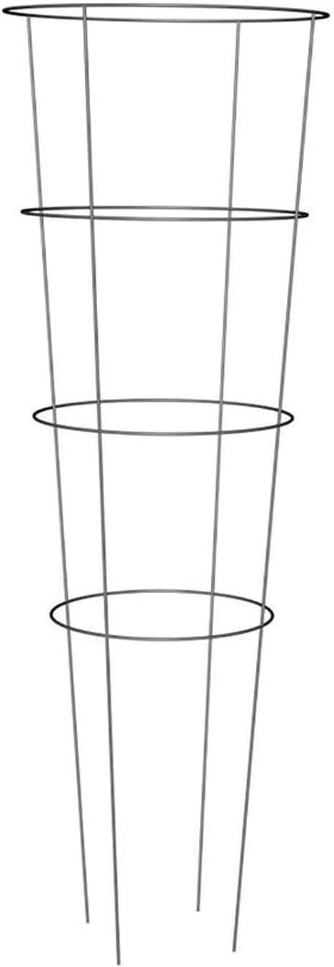 TG888 Round Tomato Cage 54 Inch Garden Yard Vine Plant Heavy Gauge Galvanized Steel Wire