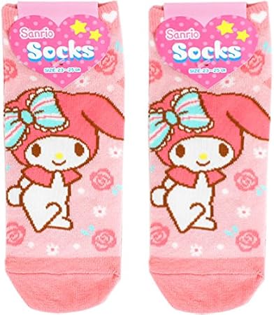 Amazon マイメロディ レディース ソックス 靴下 ローズ ピンク サンリオ 大人スニーカーソックスシリーズ おもちゃ おもちゃ