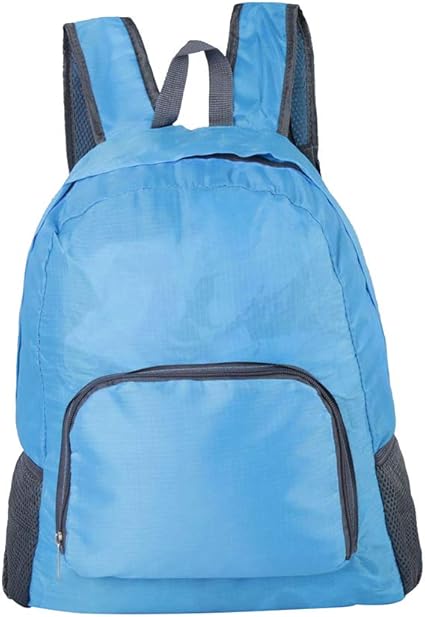 travel blue folding rucksack