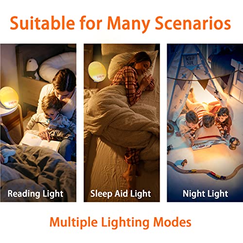 Prisame Ideal Gift for Kids/ Heavy SleepersWake Up Light Sunrise