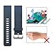 SKYLET Compatible with Fitbit Blaze Bands for Men Women, 3 Pack Soft Sport Silicone Replacement Sport Wristband with Stainless Steel Frame Compatible with Fitbit Blaze Bracelet