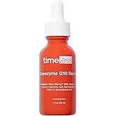 Timeless Skin Care Coenzyme Q10 Serum - Skin Care Serum for Smoothing - Fragrance-Free - Coenzyme Q10 - with Hyaluronic Acid - 1 oz