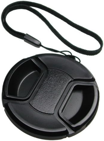 Mennon Pro Center Pinch 77mm Snap-On Lens Cap with Leash