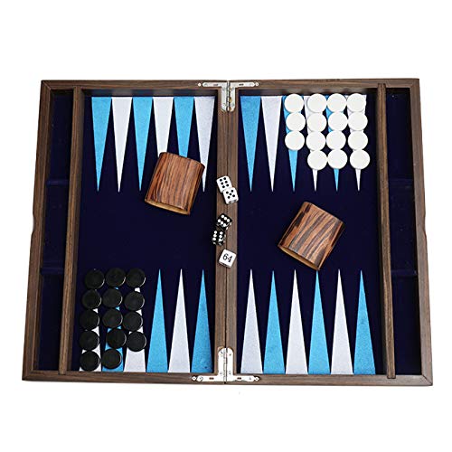 HOLYKING Top Backgammon Set Classic Board Games Case Acrylic Chess Pieces Best Strategy for Adults and Kids