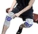 Knee Brace Compression Sleeve, Elastic Knee Wraps Patella Stabilizer with Silicone Gel Spring Support, Hinged Kneepads Protector for Meniscus Tear Arthritis Running Men Women (XX-Large)