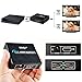 Wsky 1x2 HD Hdmi Signal Splitter, Hdmi Switch, Support Full 4K HD 1080P & 3D, Super Fun for HDTV, Game Consoles, PC & More