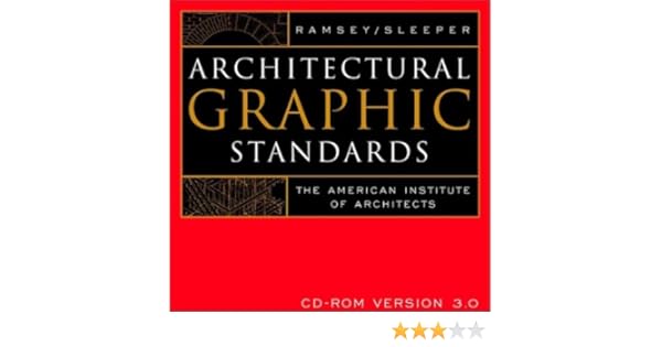 Architectural Graphic Standards Cd Rom Version 30 Charles - 