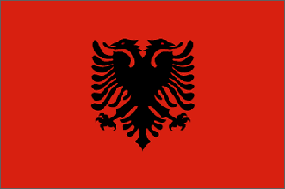 Image result for albania flag
