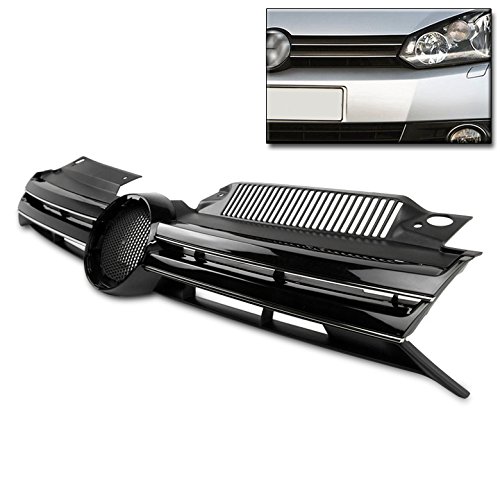 ZMAUTOPARTS VW Golf GTI/ Jetta MK6 Wagon Front Upper Hood Grille Grill Euro Style - Thumbnail 4