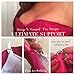 (No Sew No Slip) Clear Bra Straps, Adjustable, Strong Support by Pin Straps