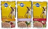 Pedigree Little Champions  Traditional Beef Combo  - 12 pouches