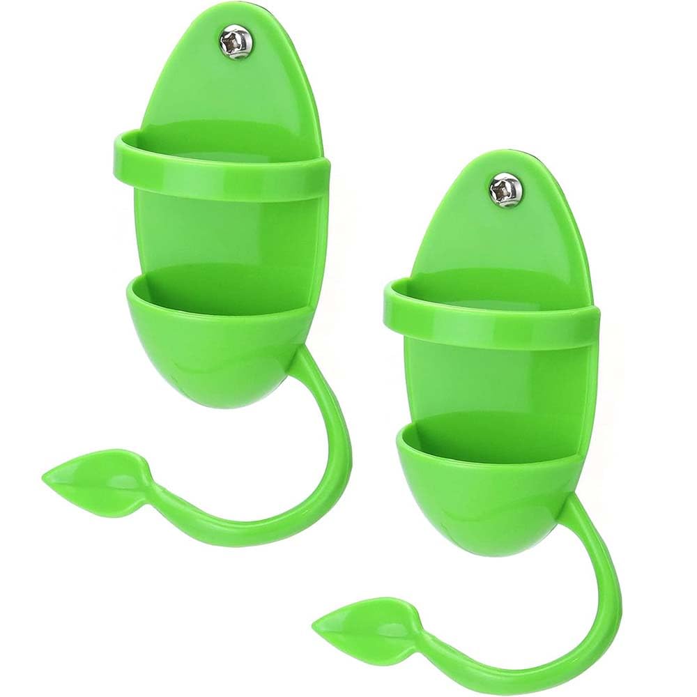 HDONONGYIRO bird feeding station -2 sets of parrot squid skeletons with feeding racks