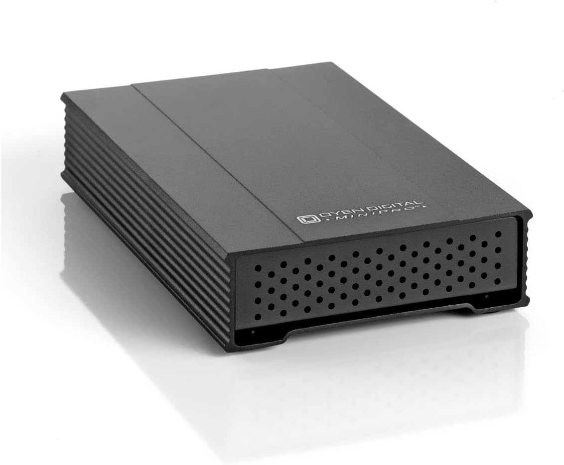 Oyen Digital MiniPro 1TB eSATA 6Gb/s, USB-C Portable Solid State Drive SSD