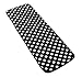 Aboo Kitchen Rugs Memory Foam Non-Slip Mat Black With White Dot (15.7