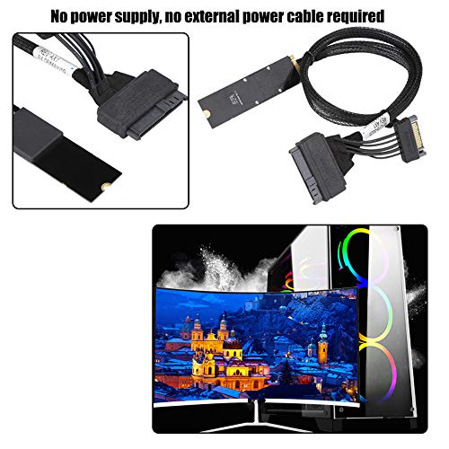 U.2 U2 Kit SFF-8639 NVME PCIe SSD Adapter & Cable for