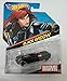 Hot Wheels, Marvel Character Car, Black Widow #18, 1:64 Scale