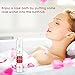 Rose Water Spray 8 oz, MagiForet Rose Water Toner Spray, 100% Organic Distilled Rose Hydrosol Therapeutic Grade Rose Water for Face Hair Acne Rosewater Facial Spray Alcohol Free with Face Mask