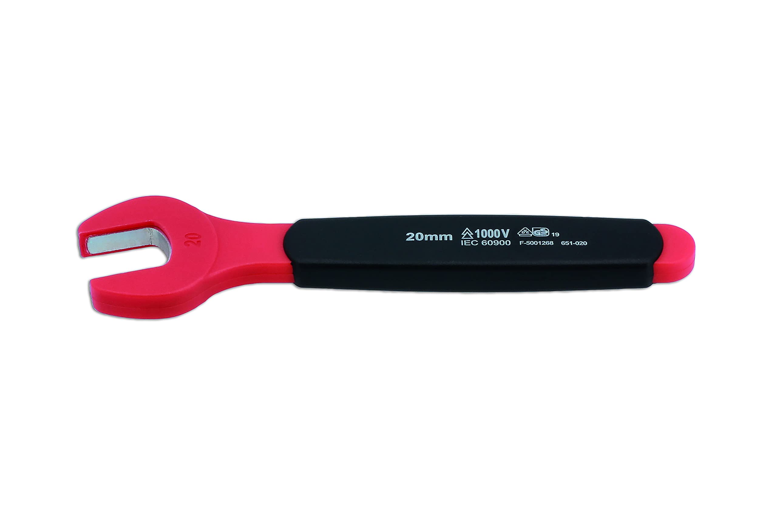 Laser 8552 Insulated Open Ended Spanner 20mm