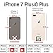 LAMEEKU iPhone 7 Plus Zipper Wallet Case, iPhone 8 Plus Leather Case, Apple 7 Plus Credit Card Holder Slot case with Money Pocket, Protective Cover Compatible for Apple iPhone 7 Plus/8 Plus-Rose Gold