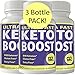 Ultra Fast Keto Boost Weight Loss Pills with Advanced Natural Ketogenic BHB Burn Fat Supplement Formula 800MG Capsules (3 Bottles)