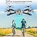 Drones for Adults/Kids/Beginners- ATTOP Larger 1080P FPV Drone with Camera One Key Start/Hover/Land Kids Drone Remote/APP/Voice/Gesture Control 24 Min Flight Low Battery Warn Safe Design Medium