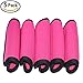 Luggage Handle Wrap, YAMAY 5-Pack Neoprene Luggage Handle Covers Grip Sleeve Velcro Padded Comfort for Travel Bag Luggage Suitcase