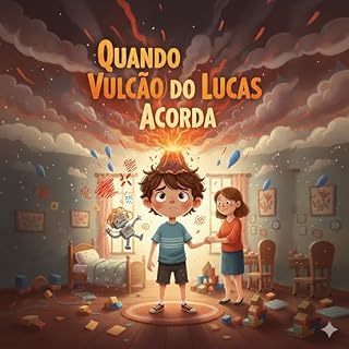 Livro Quando o Vulcão do Lucas Acorda: Livro infantil sobre controle da raiva, frustração e autocontrole (Série Aprender e Sentir)