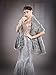 Chicer Bridal Wraps and Shawls Fur Stole for Women and Girls. (Grey)