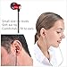 MATEDSOUS Earphones with Microphone Wired Headset Amazinn-1 Comfortable Earbuds for Sleepers Noise Cancelling in Ear Headphones Hi-Fi Clear Sound Red Small Tiny Premium Box with Pouch