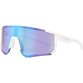 Easton Hype Shield Sports Sunglasses, White, 128 mm