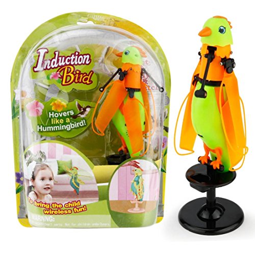 Besde Toy | Helicopter |Induction Bird | Sound Flying Toy Gift | LED Barking |Sensing ToyToy (green, Induction Birdie) - Thumbnail 7