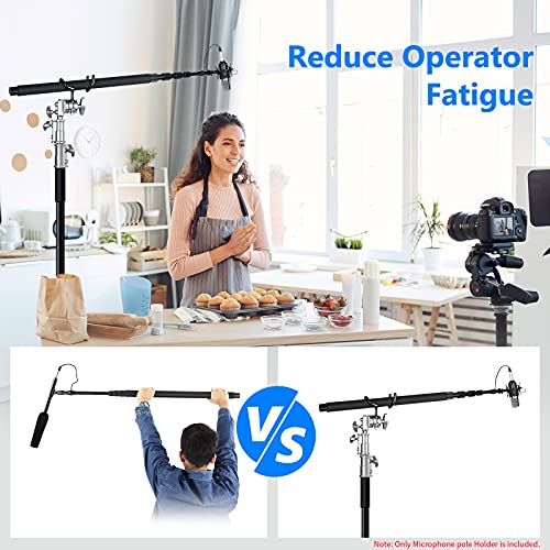 NEEWER Metal Microphone Boom Support Holder for CStands and Mic Stands
