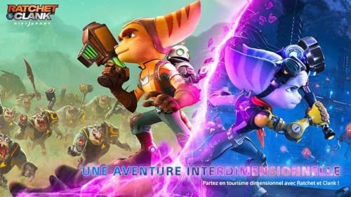 Sony, Ratchet & Clank : Rift Apart PS5, Jeu de Plates-formes et d'Aventure, Édition Standard, Version Physique avec CD, En Français, 1 Joueur, PEGI 7, Pour PlayStation 5