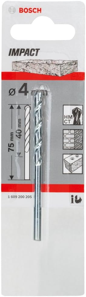 Bosch 1609200205 CYL-1 Masonry Drill Bits, Blue, 4.0mm x 40mm x 75mm - Image 3