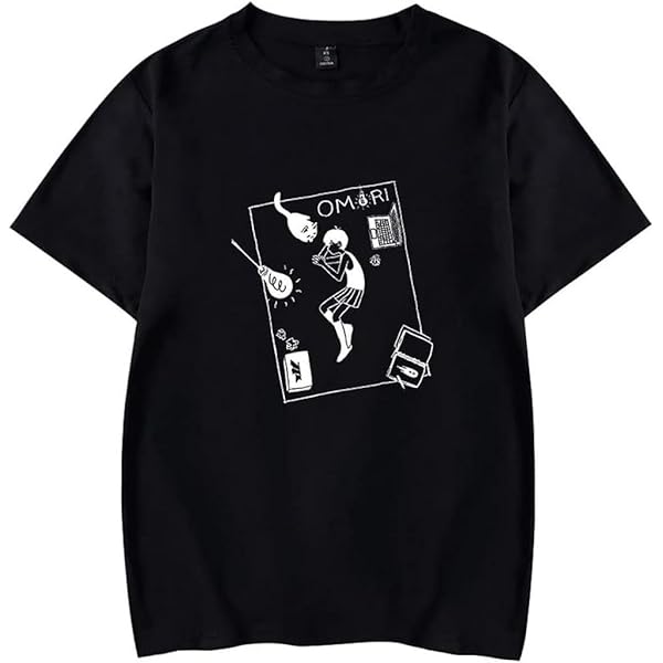 Amazon.com: Omori Merch Tshirt Unisex,Men's Short Sleeves T