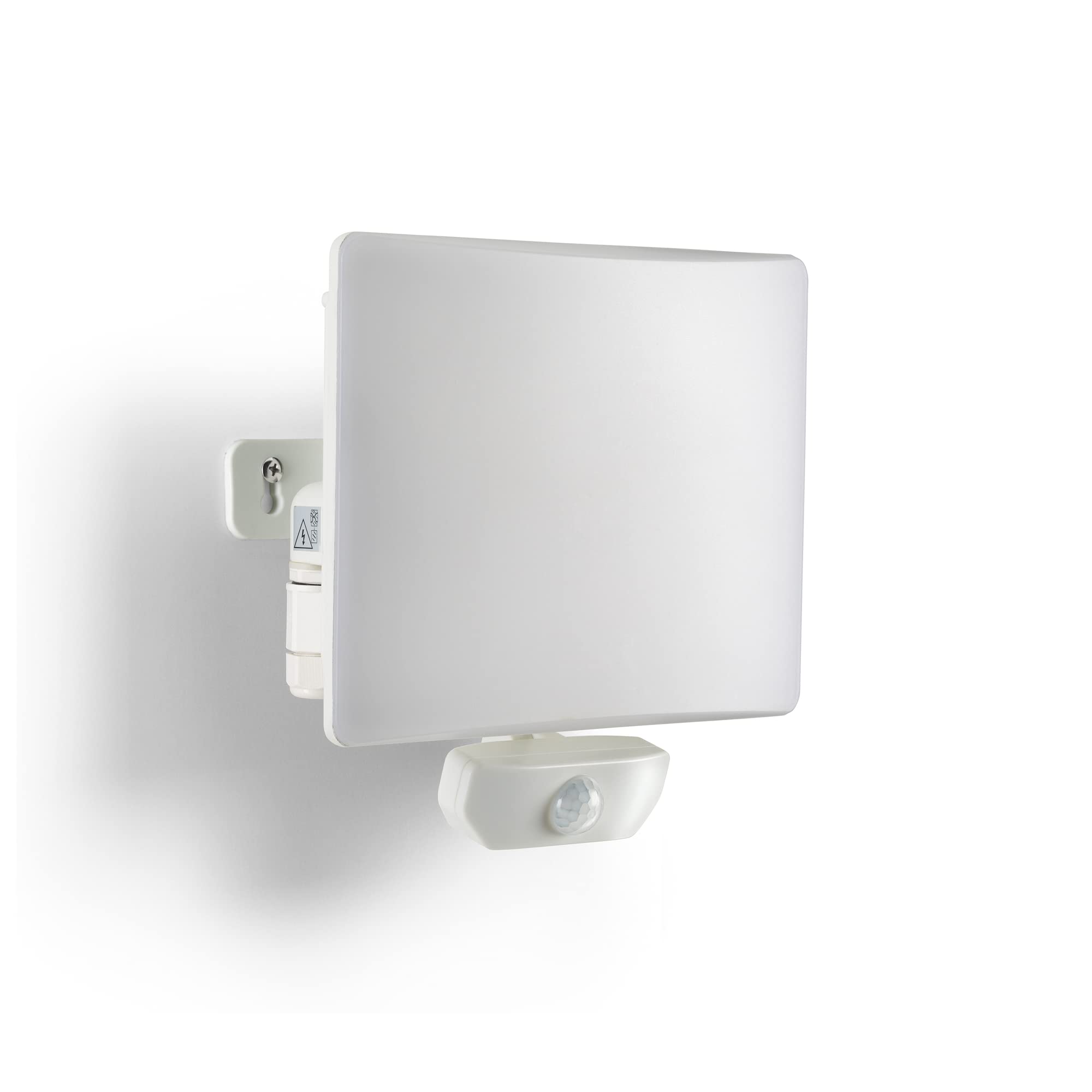 Auraglow 50W 4200lm Full Screen Slimline LED Security Motion Sensor PIR Flood Light White Outdoor Wall Lamp