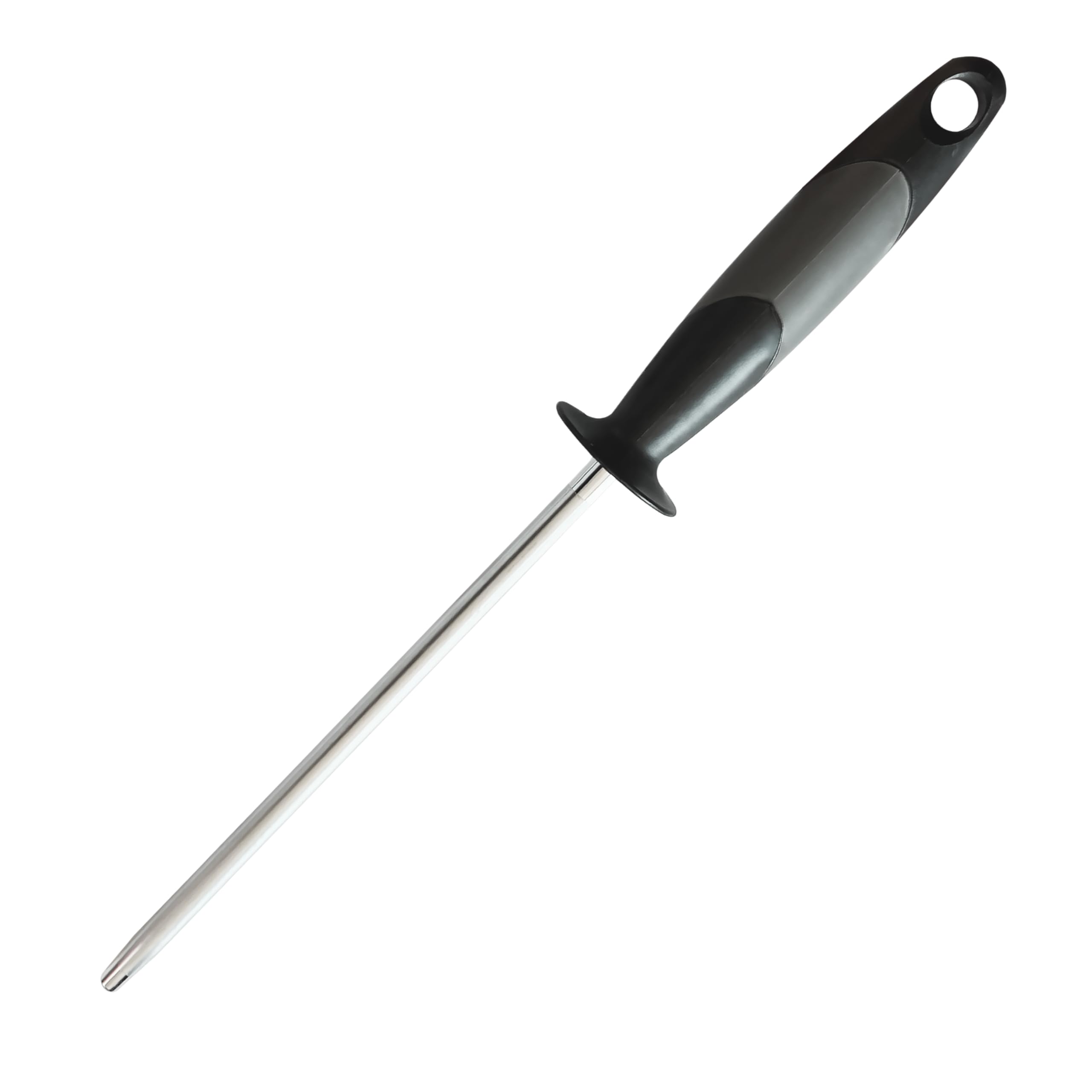 Accusharp 9” Diamond Butcher Steel, Grey, 9 Inch