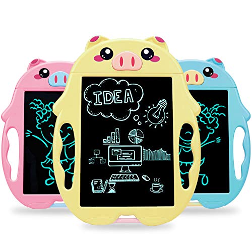 SLHFPX LOFEE Birthday Present for 2-6 Years Old Girl, Boogie Board Magna Doodle for Kids Best Gifts for 5-12 Year Old Boys Girls Writing Tablet Doodle Board for Kids Toddlers Pink