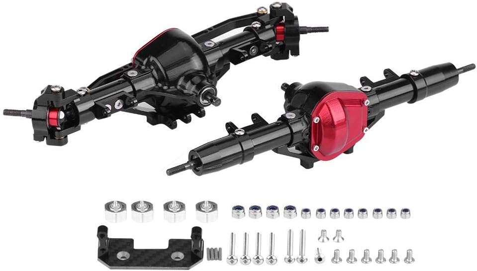 RC Car Axle Drive Shaft, Front Rear Axle Tire Drive Shaft Compatible with Axial SCX10 Jeep / D90