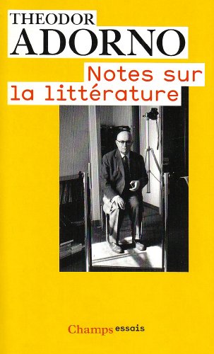 Notes sur la littérature