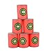UNKE 6Pcs Dart Foam Gun Shoot EVA Soft Bullet Target Kids Toy For NERF N-Strike Blasters