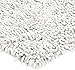 Pinzon 100% Cotton Looped Bath Rug with Non-Slip Backing - 30 x 50 inch, White