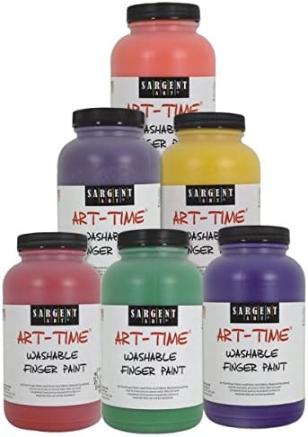 16-Oz. Color Splash! Washable Finger Paint Assortment (Pack of 6)