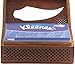 Wood Tissue Paper Holder - Perfect-Fit Handmade Wooden Tissue Box Cover for 2 Ply, 160 Count Rectangular Kleenex Tissue Boxes