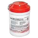 Sani-Cloth INF-635 Plus Germicidal Wipe Surface Cleaner, 15 Percent Alcohol, 6