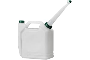 Automotive oil-Jug – oil-Measuring Bottle, 1L Container With Extended Spout, Clear oil-Dispenser | Handy oil-Change Jug For L