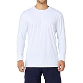 JUNMAO Fishing Shirts for Men Long Sleeve Mens UPF 50+ Sun Protection Outdoor T Shirts