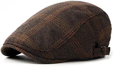 British Style Plaid Ivy Irish Newsboy Paperboy Cap Hat For Men Apparel